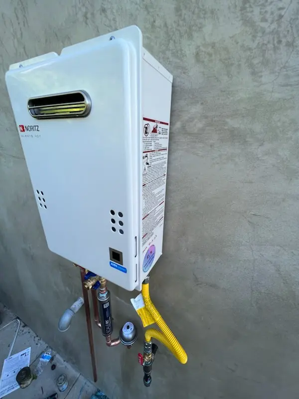 Tankless water heater installation for Enid homes